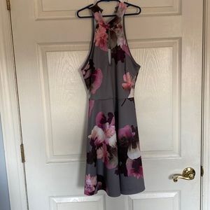 Charlotte Russe. Halter fit and flare dress. Size S